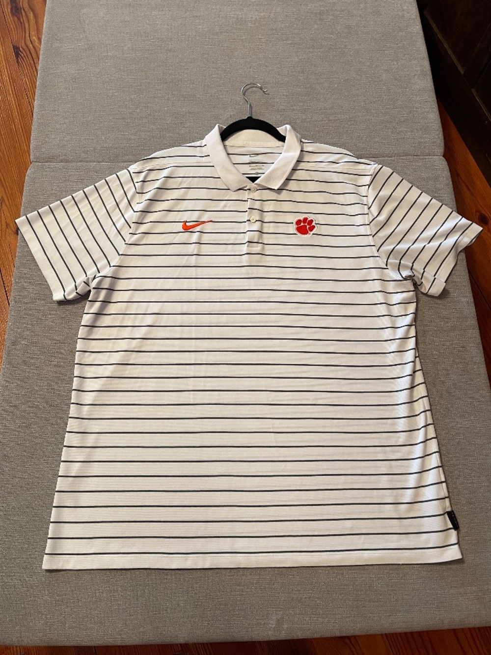 Nike Dri-FIT Clemson Short Sleeve Polo - Team Issue - Men's XL